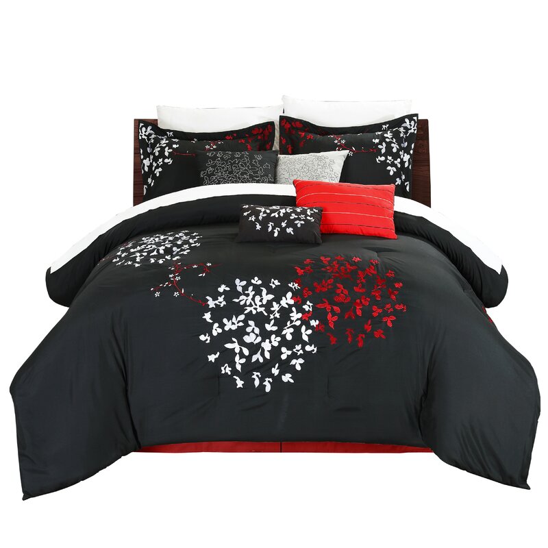 Chic Home Cheila 8 Piece Comforter Set And Reviews Wayfair